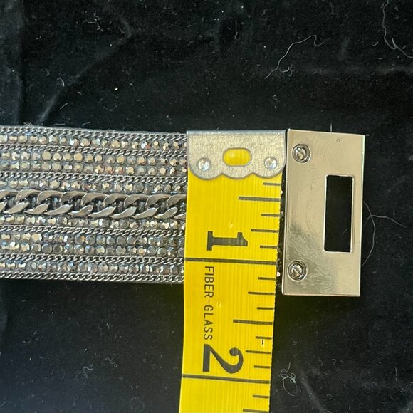 Bundle of fun bracelets, gunmetal, black and silver - Picture 13 of 14